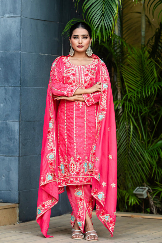 NIVA HEAVY FANCY SUITE PAIR WITH DUPATTA SET