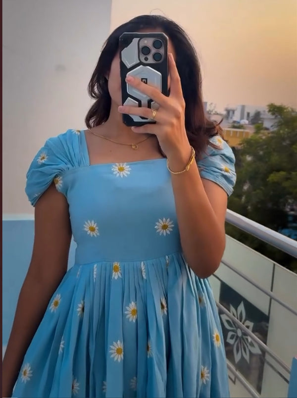 Zarvika-  Long Western Dress