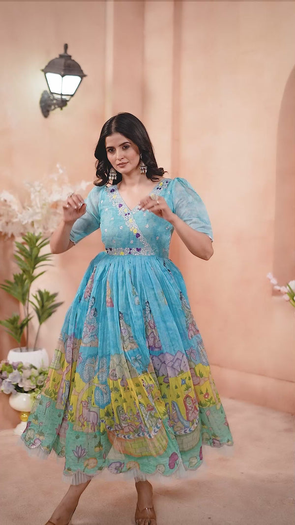 RADHEY-LONG WESTERN DRESS